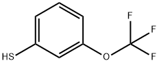 3-(三氟甲氧基)苯硫酚 结构式