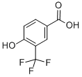 4-羟基-3-三氟甲基苯甲酸 结构式