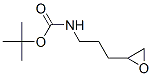 (3-(环氧乙烷-2-基)丙基)氨基甲酸叔丁酯 结构式