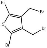 2,5-二溴-3,4-二乙基噻吩 结构式