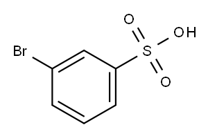 3-溴苯磺酸 结构式