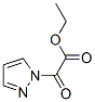 1H-PYRAZOLE-1-ACETICACID,ALPHA-OXO-,ETHYLESTER(9CI) 结构式