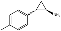 Cyclopropanamine, 2-(4-methylphenyl)-, (1R,2S)- (9CI) 结构式