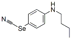 p-(Butylamino)phenyl selenocyanate 结构式