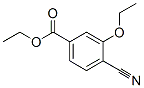 Benzoic acid, 4-cyano-3-ethoxy-, ethyl ester (9CI) 结构式