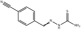 2-(4-CYANOBENZYLIDENE)HYDRAZINE-1-CARBOTHIOAMIDE 结构式