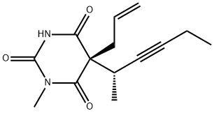 (S,S)-Methohexital 结构式