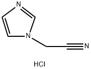 1-氰甲基咪唑盐酸盐 结构式