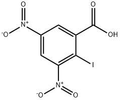 Benzoic acid, 2-iodo-3,5-dinitro- 结构式