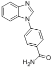 4-BENZOIMIDAZOL-1-YL-BENZAMIDE 结构式