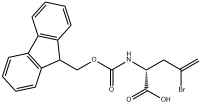 (R)-2-((((9H-Fluoren-9-yl)methoxy)carbonyl)amino)-4-bromopent-4-enoicacid