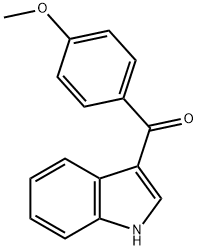 3-ANISOYL-INDOLE 结构式