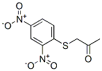 1-[(2,4-Dinitrophenyl)thio]-2-propanone 结构式