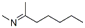 N-(1-Methylhexylidene)methylamine 结构式