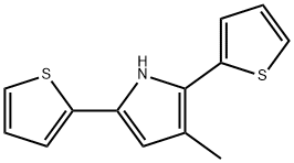 3-甲基-2,5-二噻吩基吡咯 结构式