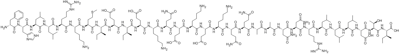 (D-PHE11,HIS12)-SAUVAGINE (11-40) 结构式