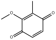 2-METHOXY-3-METHYL-[1,4]BENZOQUINONE 结构式