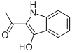 Ethanone, 1-(3-hydroxy-1H-indol-2-yl)- (9CI) 结构式