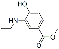 Benzoic acid, 3-(ethylamino)-4-hydroxy-, methyl ester (9CI) 结构式