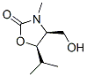 2-Oxazolidinone,4-(hydroxymethyl)-3-methyl-5-(1-methylethyl)-,(4S,5R)-(9CI) 结构式