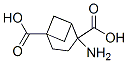 Bicyclo[3.1.1]heptane-1,4-dicarboxylic acid, 4-amino- (9CI) 结构式