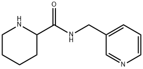N-(pyridin-3-ylmethyl)piperidine-2-carboxamide 结构式