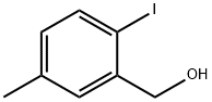 2-碘-5-甲基苯甲醇 结构式