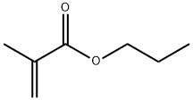 丙基-2-甲基-2-丙烯酸酯 结构式