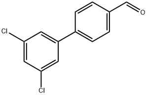 4-3,5-二氯苯基苯甲醛 结构式