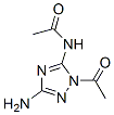 Acetamide,  N-(1-acetyl-3-amino-1H-1,2,4-triazol-5-yl)- 结构式