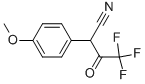 4,4,4-Trifluoro-2-(4-methoxyphenyl)-3-oxobutanenitrile