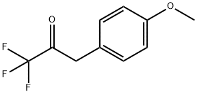 1,1,1-三氟-3-(4-甲氧基苯基)丙-2-酮 结构式