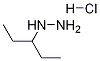 1-(戊烷-3-基)肼盐酸盐 结构式