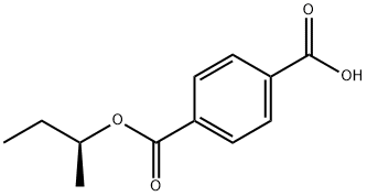 1,4-Benzenedicarboxylic acid, mono[(1S)-1-methylpropyl] ester (9CI) 结构式