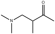 1-二甲基氨基-2-甲基丁烷-3-酮 结构式