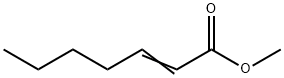 METHYL-2-HEPTENOATE 结构式