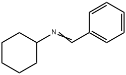CYCLOHEXANAMINE,N-(PHENYLMETHYLENE)- 结构式