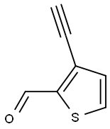 3-乙炔基噻吩-2-甲醛 结构式