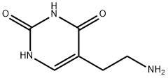 5-(2-氨基乙基)尿嘧啶 结构式