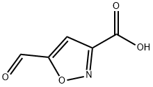 5 - 甲酰基异恶唑 - 3 - 羧酸 结构式