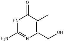 4(1H)-Pyrimidinone, 2-amino-6-(hydroxymethyl)-5-methyl- (9CI) 结构式