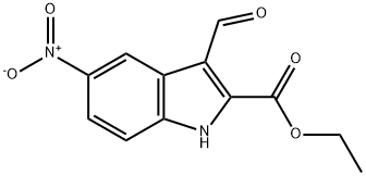 Ethyl3-formyl-5-nitro-1H-indole-2-carboxylate