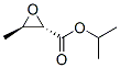 Oxiranecarboxylic acid, 3-methyl-, 1-methylethyl ester, (2S,3R)- (9CI) 结构式