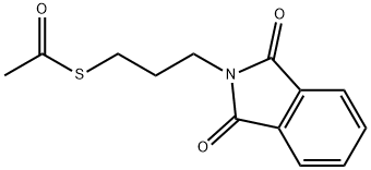 N-(-3-乙酰丙基硫氧嘧啶)邻苯二甲酰亚胺 结构式