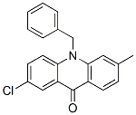 9(10H)-Acridinone,  2-chloro-6-methyl-10-(phenylmethyl)- 结构式