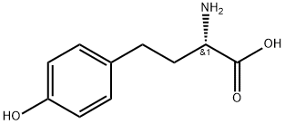 L-高酪氨酸 结构式
