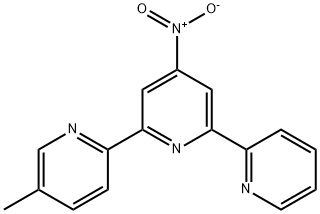 5-METHYL-4'-NITRO-2,2':6',2''-TERPYRIDINE 结构式