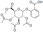 2-Carboxyphenyl -D-Glucopyranosiduronic Acid 6-Methyl Ester Triacetate 结构式