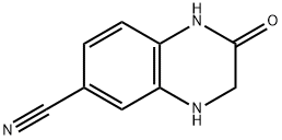 2-氧代-1,2,3,4-四氢喹喔啉-6-腈 结构式