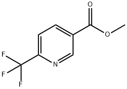 6-三氟甲基烟酸甲酯 结构式